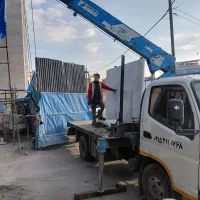 جرثقیل خاور جرثقیل نیسان دکل بلند