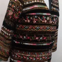 مانتو سوزن دوزی مجلسی