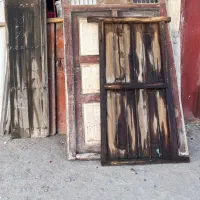 درب و پنجره چوبی قدیمی