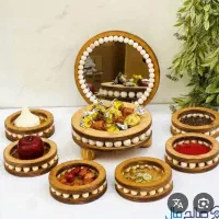 ظروف چوبی و گلدان|ظروف سرو و پذیرایی|شهرکرد, |دیوار