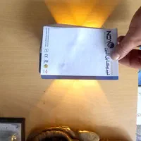 چراغ دکوراتیو سولاردار خورشیدی فتوسل دار ضدآب