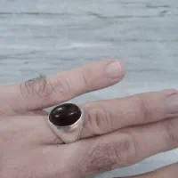 انگشتر نقره عقیق|جواهرات|گیلان غرب, |دیوار
