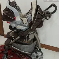 سرویس کالسکه و کریر از برند گراکو اصل|کالسکه و لوازم جانبی|تهران, حسین‌آباد|دیوار