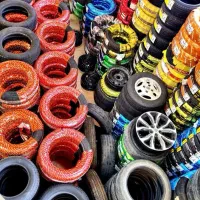 فرا رسیدن سال جدید لاستیک کارکرده نو با چک۱ تا۴ماه