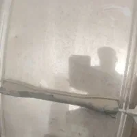 سالمه یذره پاره شده چسب زدم  معاوضه با هوندا خراب