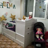 تخت و کمد نوزاد نوجوان