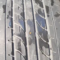 فروش یک جفت لاستیک کارکرده کویر205سالم بدون پله