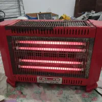 1عدد بخاری برقی قوی فن دار و 2تا بدون فن بزرگ قوی