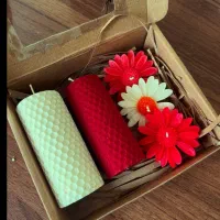 شمع های کادویی|صنایع دستی و سایر لوازم تزئینی|قم, باغ کرباسی|دیوار