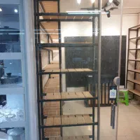 قفسه فلزی با چوب|فروشگاه و مغازه|آفتاب, |دیوار