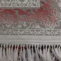 قالیچه گل برجسته کاملا نو دوسه ماه استفاده شده|فرش|کرج, حیدرآباد|دیوار