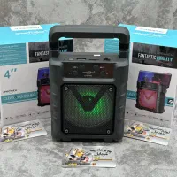 اسپیکر بلوتوثی RGB دار مدل GTS-1389 سایز 4 اینچ