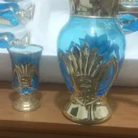 ست پارچه لیوان طلاکوب