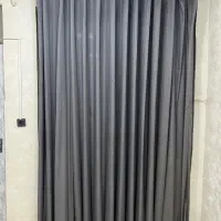 ۵عدد پرده دوخته شده آماده با میل پرده ها (ارزان)|پرده، رانر، رومیزی|فومن, |دیوار