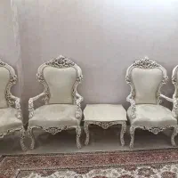 مبل و میز غذا خوری و بوفه