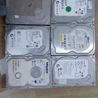 تعدادی هارددیسک H.D.D
