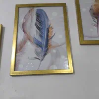 تابلو طرح پر|تابلو، نقاشی، عکس|گنبد کاووس, |دیوار