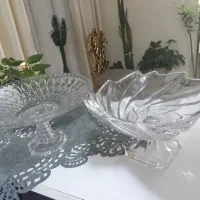 ظروف کریستال. سوگا ژاپن. نو. دو عدد|فعالیت داوطلبانه|گلبهار, شهر جدید گلبهار|دیوار