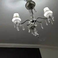 لوستر استیل یک عدد مناسب برای اتاق خواب یاآشپزخانه|لوستر و چراغ آویز|ارومیه, |دیوار