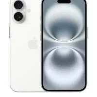 ایفون ۱۶نرمال رنگ سفید درحد باتری ۱۰۰ ۲۵۶گیگ