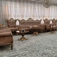 سرویس مبلمان ۹ نفره استیل