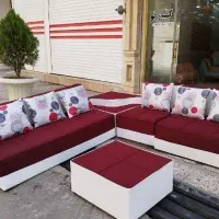 مبل شیک و راحتی  ال  بادوام بالا. بدون واسطه|مبلمان خانگی و میز عسلی|تهران, شهرک شریفی|دیوار