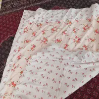 لحاف و تشک پشم گوسفند نو با پارچه قدیمی نرم