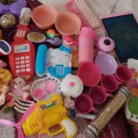 همگی اسباب بازی ها باهم ۵۰۰تومن