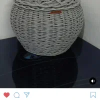 سبد دست بافت