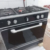 اجاق گاز  ۵ شعله وآب چکان ۱۲۰ سانتی