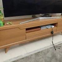 میز تلویزیون چوبی