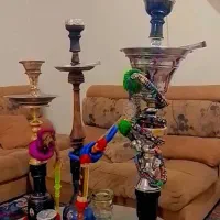 سه عدد قلیون تنه چوبی ،استیل و برنجی|کافیشاپ و رستوران|شاهدشهر, |دیوار