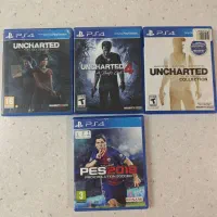 آنچارتد ۴ و کالکشن وlost legacy و pes 2018
