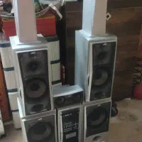 ضبط 12000 وات JVC|سیستم صوتی خانگی|کاشان, دانش|دیوار