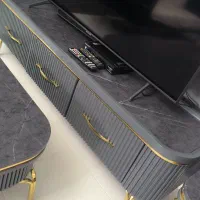 نهارخوری ۶ نفره و میز تلوزیون به همراه ۲ عدد آیینه|میز و صندلی غذاخوری|تهران, پرستار|دیوار