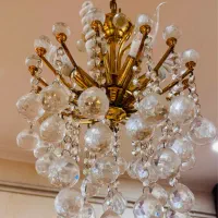 لوستر کریستالی ۷ شعله