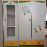 کمد تخت خواب  میز چوبی|تخت و سرویس خواب|مشهد, سرافرازان|دیوار