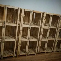 ساخت جفت کن جفتخون کفتر قفس پرنده لانه سگ چوبی