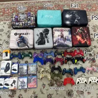 دیسک بازی و کیف PS4 PS5 روکش دسته PS4 PS5پایه شارژ