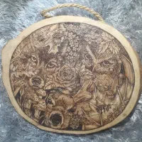 پیروگرافی چوب