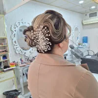 مدل شینیون فقط پول مواد گرفته میشود