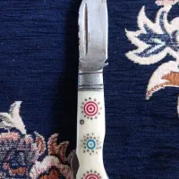 چاقوی اصل بابا دسته استخوان وفولادی