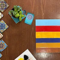 کاشی مترویی و تک رنگ