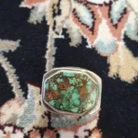 انگشتر نقره فیروزه نیشابور