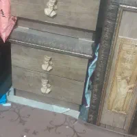 سرویس تختخواب دونفره با طرح هخامنشی|تخت و سرویس خواب|دوگنبدان, |دیوار