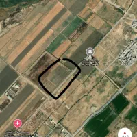 قطعه زمین ۲۵۰۰ متر با مجوز گلخانه و قابل معاوضه