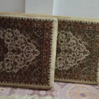 دو عدد پشتی ۱۲۰۰شانه رنگ کرم