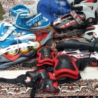 اسکیت با وسایل ایمنی