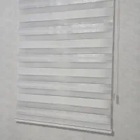 ۲ عدد پرده زبرا تمیز و نو