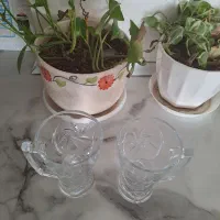 لیوان دسته دار خارجی طرح خورشیدی